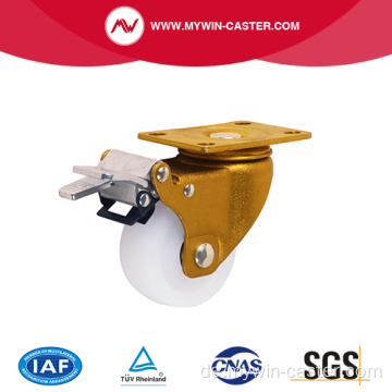 Brake Swivel Nylon Wheel Industrial Caster